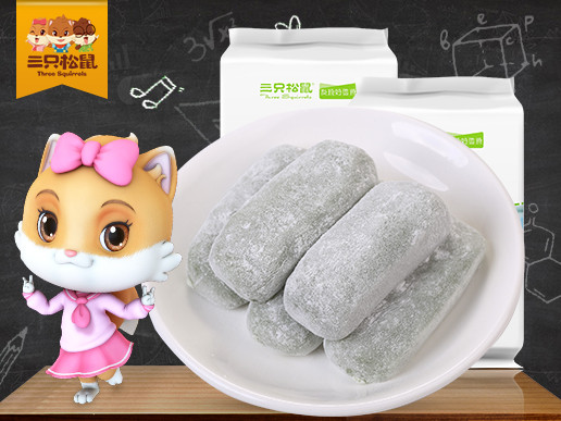 三只松鼠_和风抹茶麻薯210g